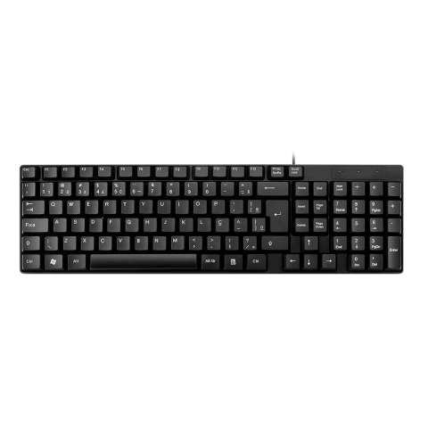 Teclado Multilaser TF100 USB Preto