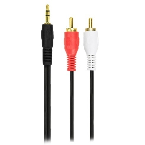 Cabo P2 para 2RCA Auxiliar 1.8 Metros GV Brasil