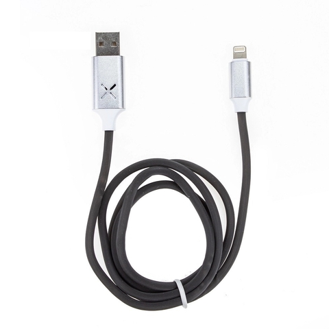 Cabo Carregador Iphone Reforçado Led Ativado por Som 1m