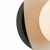 ARANDELA BLLHL015085PIL NUDE E PRETO E BRANCO (C)14CM (L)13CM (A)25CM 1XG9 25W - loja online