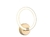ARANDELA BLLKA007085PIL DOURADO (C)20CM (L)23CM (A)5,5CM 1XLED 9W 3000K 290LM IP20
