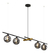 PENDENTE BLLHL017085LBPIL PRETO (C)98CM (L)23CM (A)16.5CM 4XG9 100W - comprar online