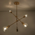 PENDENTE BLLRM003085GPIL DOURADO (D)68CM (A)139CM 4XE27 160W - Porto Iluminação