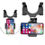 Suporte celular veicular automático encaixado no retrovisor carro caminhão Gps