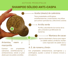 Shampoo sólido Anti-caspa - comprar en línea