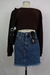 Imagem do SAIA JEANS CÓS ALTO 36