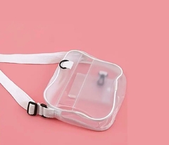 Bolso bandol transparente con blanco en internet