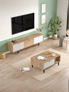 Conjunto Crea mueble de TV + mesa de centro CA6-SWU - comprar en línea