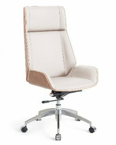 ULRICH SIMIL LEATHER SWIVEL ARMCHAIR - Muebles Hernández Distribuciones