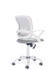 SWIVEL DESK CHAIR BRISA GRAY MODEL / WHITE STRUCTURE - buy online
