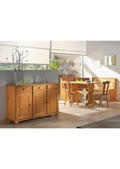 SIDEBOARD 3/P S/500 HONEY on internet