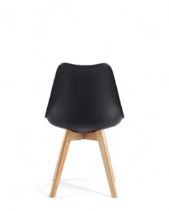 SILLA COMEDOR MODELO BISTRO NEGRO. - tienda en línea