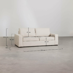 SOFÁ CAMA ITALIANO OLEGUER 215 cm