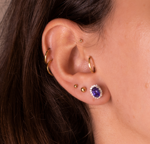 Brinco oval - comprar online