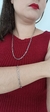 Conjunto de Colar mais pulseira masculino de elos maiores na internet