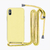 Capa com Alça para iPhone - Amarelo Modelo do iPhone:X / Xs (1888)