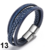 Pulseira Masculina Vintage: Couro Multicamadas - THS IMPORT