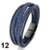 Pulseira Masculina Vintage: Couro Multicamadas on internet