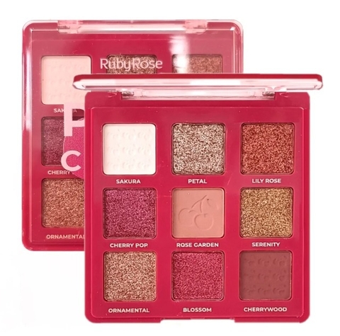 Paleta de sombras Pink Cherry - Ruby Rose