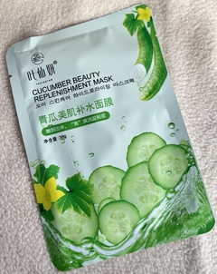 Mascarilla facial pepino