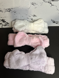 vincha de skin care moño - comprar online