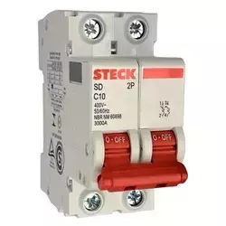 DISJ STECK 2P DIN 10A - comprar online