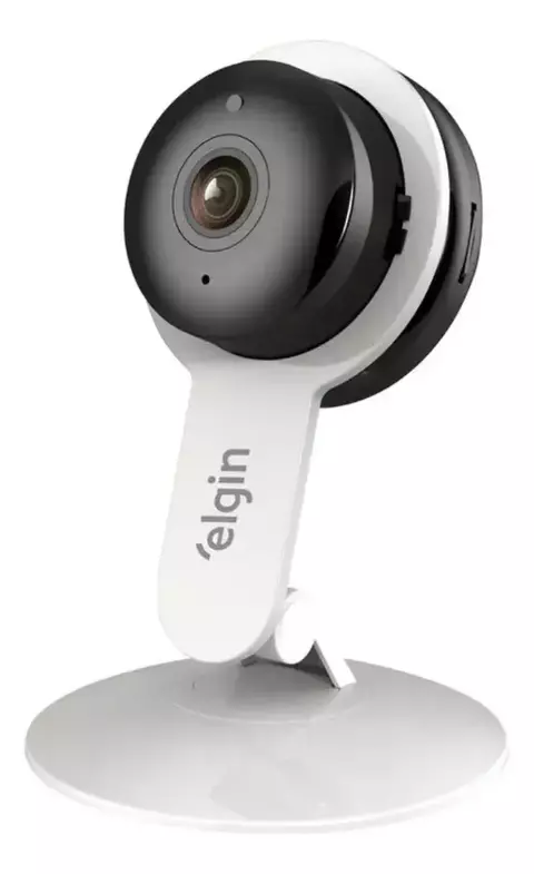 Câmera de Segurança Fixa Inteligente Full HD 1080P Detecção de Movimento Áudio Bidirecional Wi-Fi