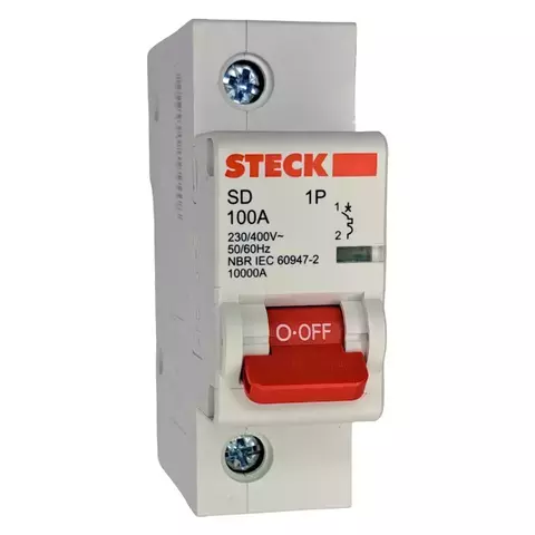 DISJ STECK 1P DIN 100A