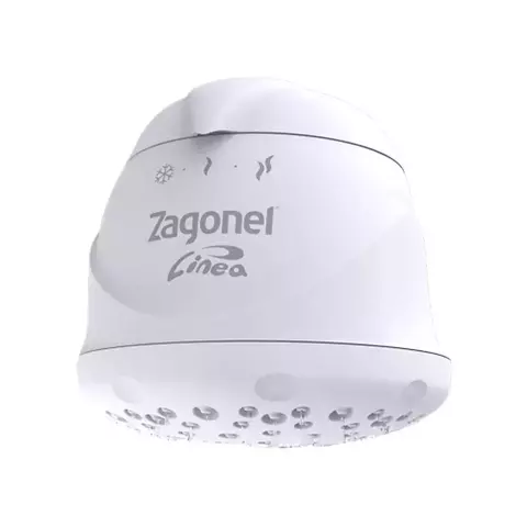 DUCHA ZAGONEL LINEA 3 TEMPERATURAS 5500W. x 220V. BRANCA