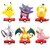 Bonecos de Coleção Pokémon Nintendo Toy em Caixa Acrílico (Action Figure) - PayGame Store