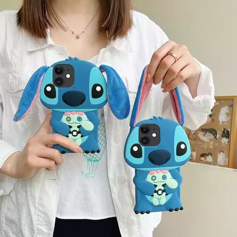 Capa Stitch Disney 3D Pelúcia Samsung A Séries - comprar online