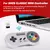 Joypad Controle Joycon USB 2.4G SNES Mini, Switch OLED Nintendo & PC Windows (Acessório Gamer)
