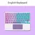 Teclado com Bluetooth para PC, Notebook, Tablet, iPad e Smarts