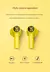 Fone Pokémon do Pikachu Bluetooth 5.0 com Microfone e Redução de Ruído (Acessório)