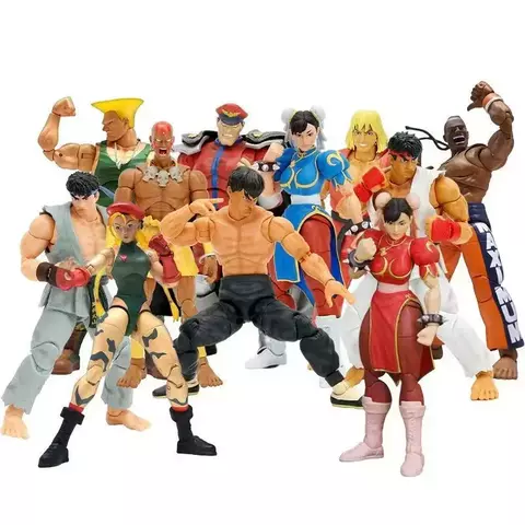 Bonecos de Coleção Super Street Fighter II - Capcom (Action Figure) - comprar online