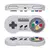 Joypad Controle Joycon USB 2.4G SNES Mini, Switch OLED Nintendo & PC Windows (Acessório Gamer)