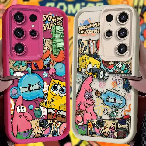 Capa Bob Esponja Samsung A & S Séries