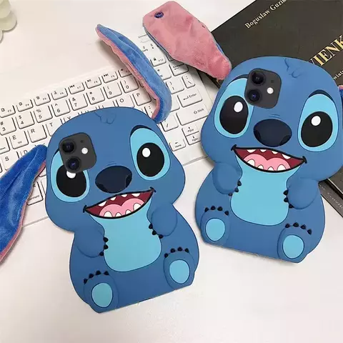 Capa Stitch Disney Pelúcia Samsung Séries - comprar online