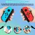 Joypad Controle Joycon Switch Nintendo V1 & V2 Color (Acessório Gamer)