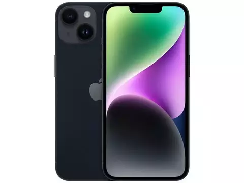 Smartphone Apple iPhone 14 - 128GB (Meia-Noite)
