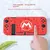 Capa Conjunto Super Mario Cartoon Nintendo Switch Séries