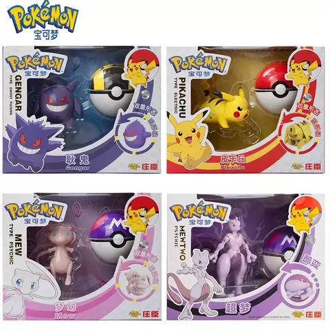 Bonecos de Coleção Articuláveis Pokémon (Action Figure Nintendo)