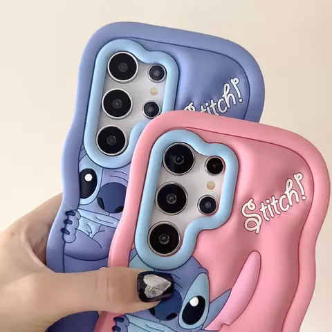 Capa Silicone Stitch Disney Samsung A Séries