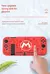 Capa Conjunto Super Mario Cartoon Nintendo Switch Séries