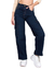Jeans wide leg oxido