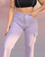 Jeans wide leg lavanda
