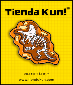 Pin Esqueleto Dinosaurio Fósil Triceratops