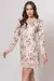 Camisão Floral Salmon - comprar online