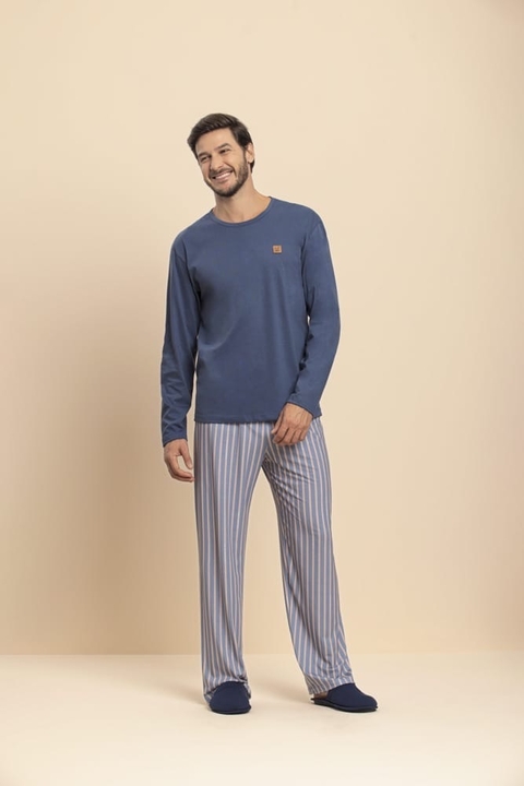 12000073 PIJAMA LONGO MASC AD