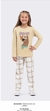Pijama Longo Bege - comprar online
